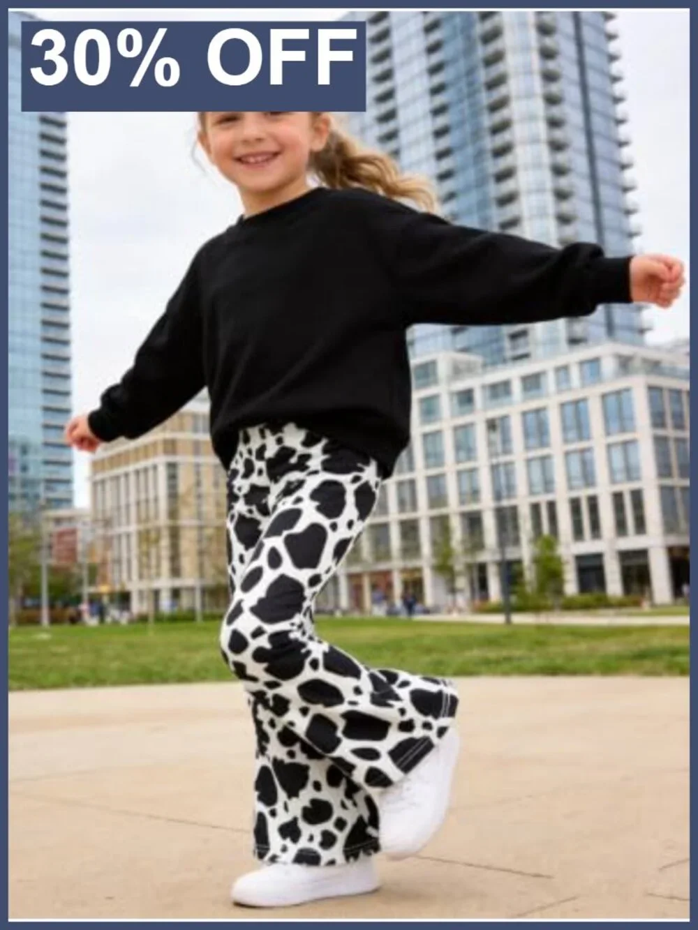 Girls Flare Pants Bell Bottom Leggings Stretch Casual Toddler Kids